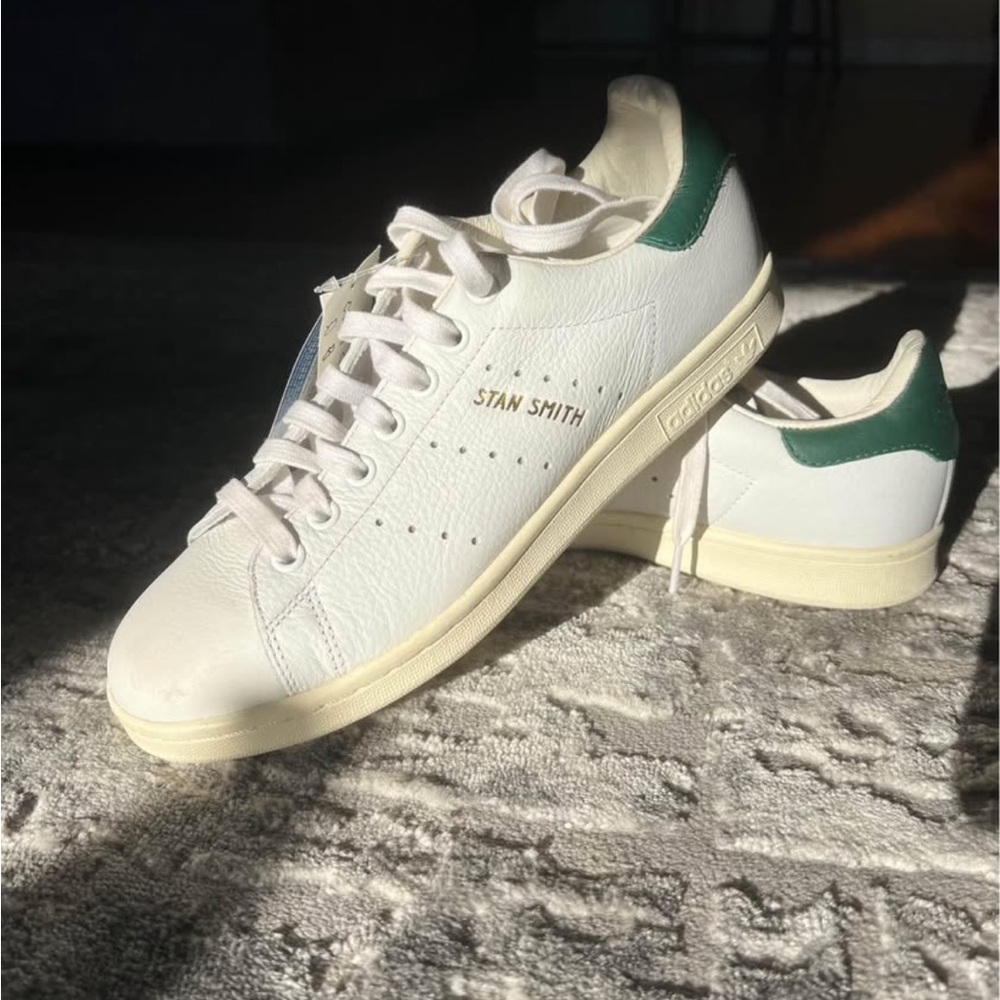 Adidas Stan Smith White Green Sneakers
